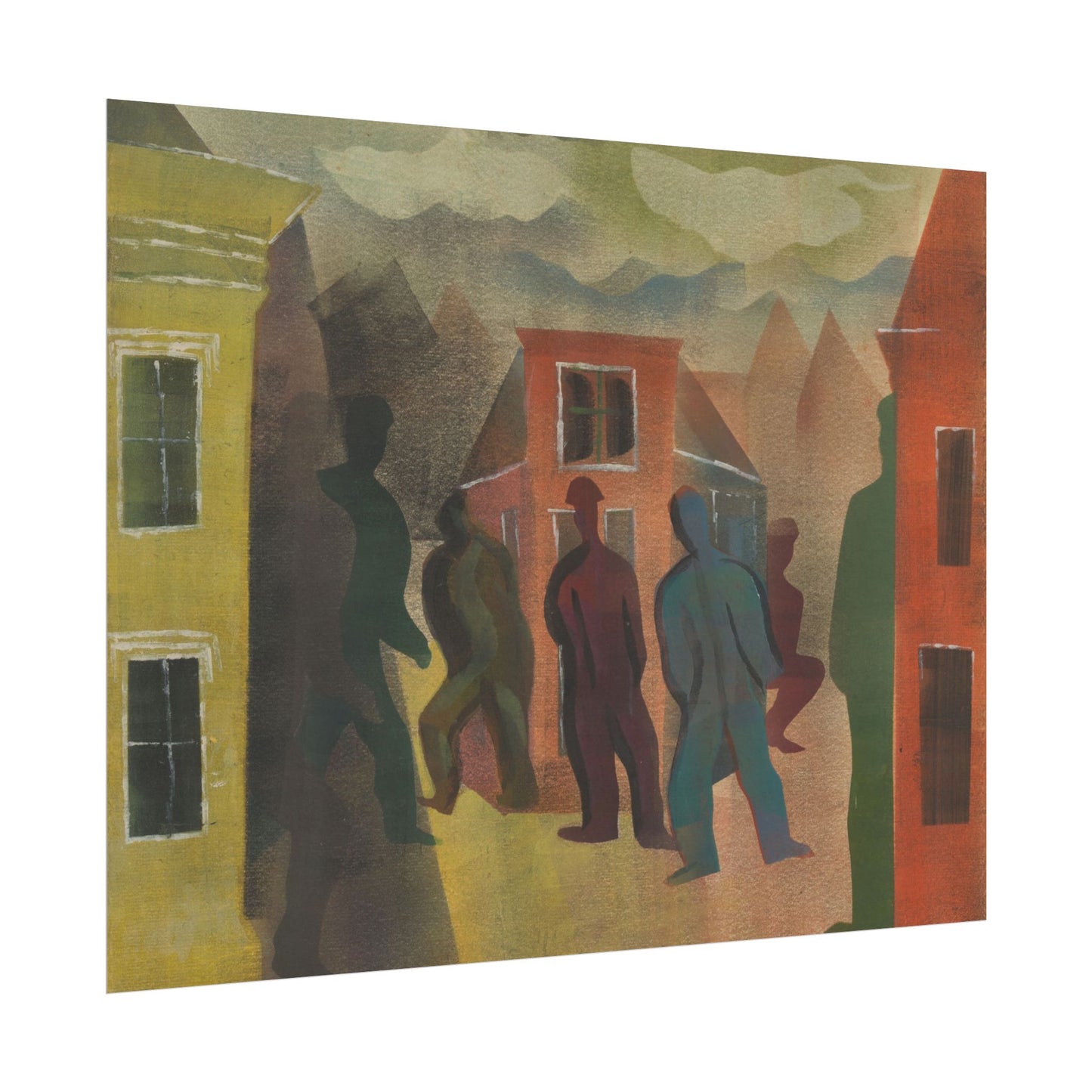 Street Scene with Figures
