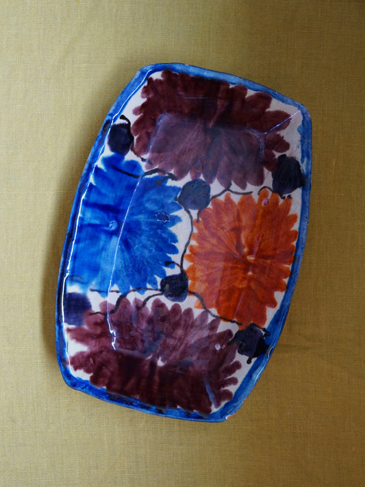 Folk Art Dish