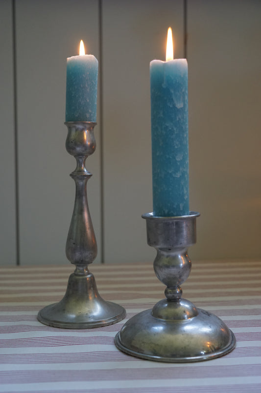 Pewter Candle Holders