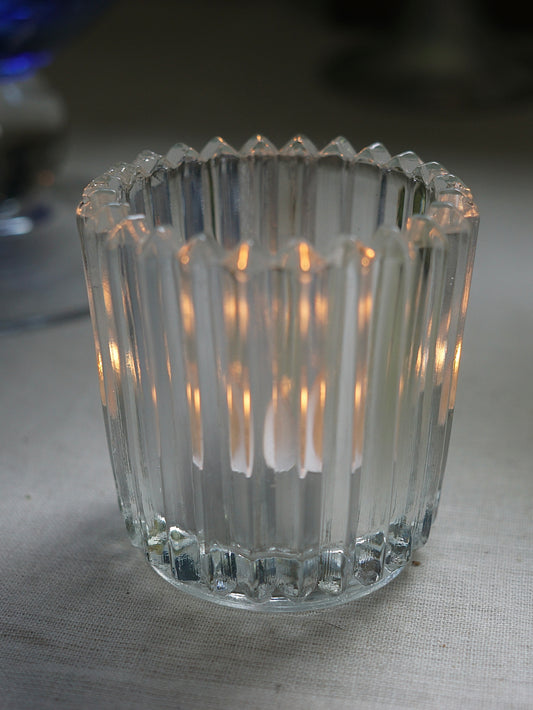 Fluted Glass Votive